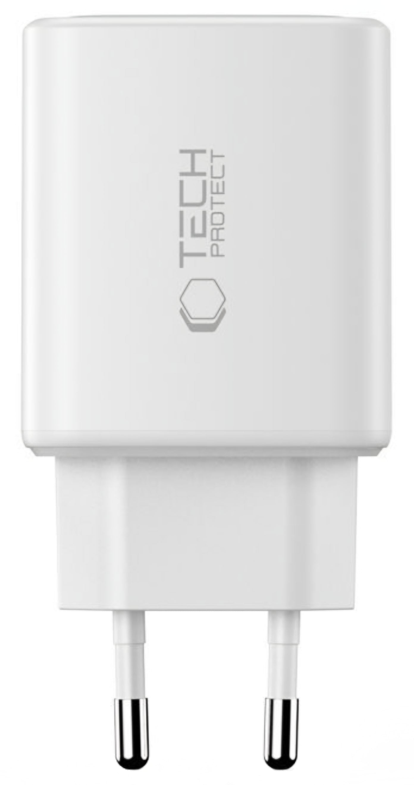 Nätverksladdare Tech-Protect NCA65W, 65W, 3A, 1 x USB-A - 2 x USB-C, Vit