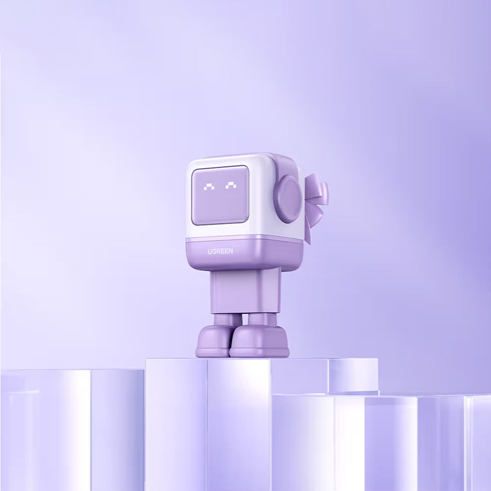 UGREEN CD361 Uno Nätverksladdare, 65W, 3.25A, 1 x USB-A - 2 x USB-C, Lila