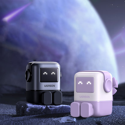 UGREEN CD361 Uno Nätverksladdare, 65W, 3.25A, 1 x USB-A - 2 x USB-C, Lila