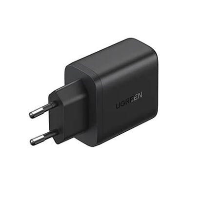 UGREEN X227 Nätverksladdare, 20W, 3A, 1 x USB-A - 1 x USB-C, Svart