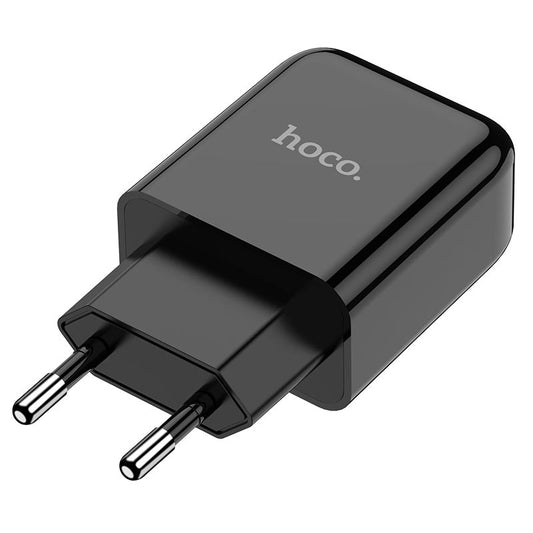 Nätadapter HOCO N2, 10W, 2A, 1 x USB-A, Svart