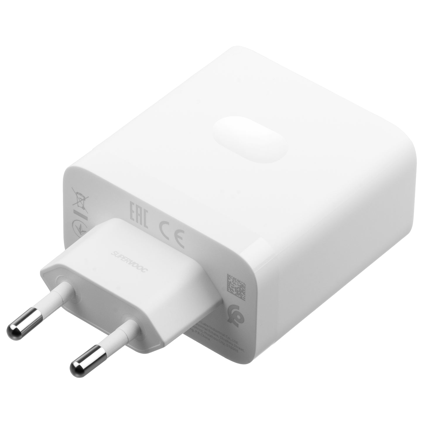 OnePlus Nätadapter, 80W, 7.3A, 1 x USB-A, Vit 5461100064