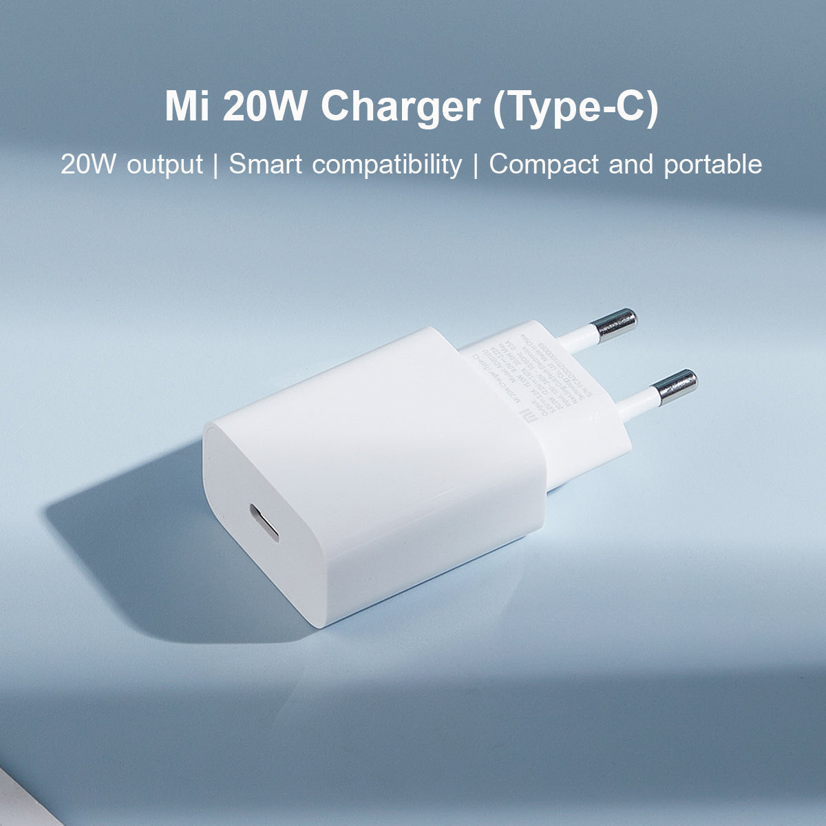 Xiaomi nätadapter, 20W, 3A, 1 x USB-C, Vit BHR4927GL