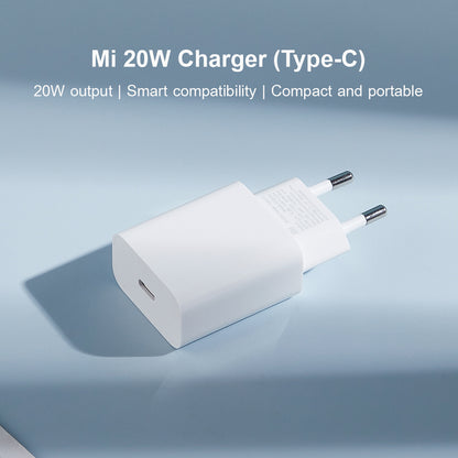 Xiaomi nätadapter, 20W, 3A, 1 x USB-C, Vit BHR4927GL