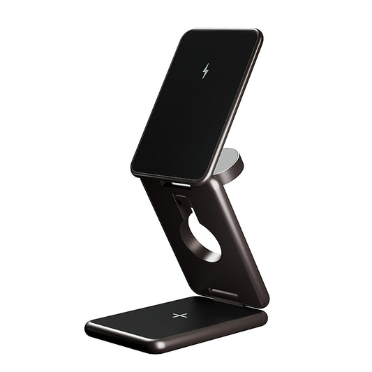 Trådlös nätverksladdare Allity. AWC-230-22WMS 3in1, 22.5W, 1.67A, Grå