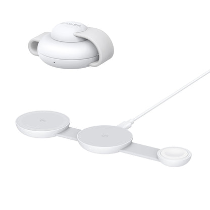 Anker MagGo 3i1 trådlös nätadapter, 15W, 1,67A, vit B25M8H21