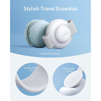Anker MagGo 3i1 trådlös nätadapter, 15W, 1,67A, vit B25M8H21