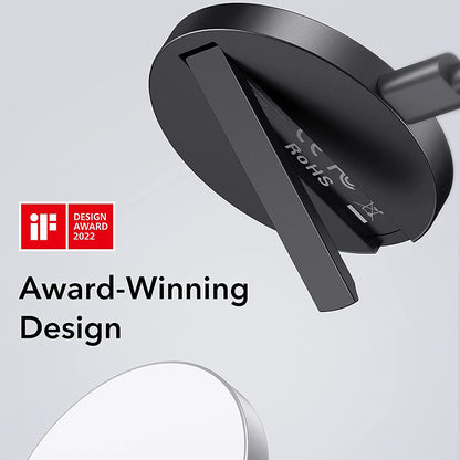 Trådlös nätverksladdare ESR HaloLock, 15W, 1.67A, Vit