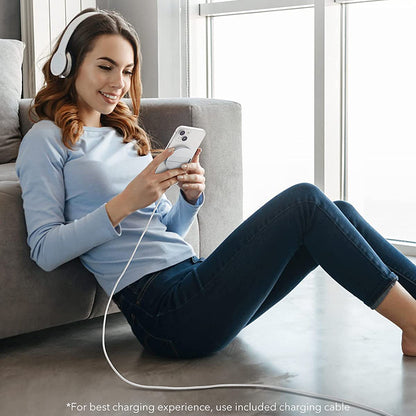 Trådlös nätverksladdare ESR HaloLock, 15W, 1.67A, Vit