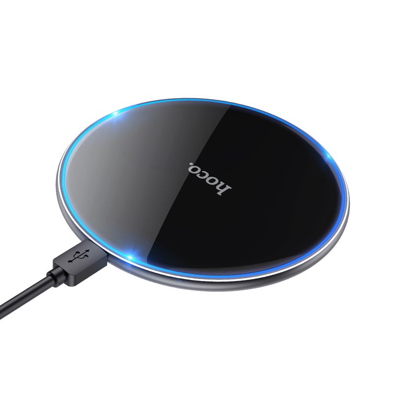 Trådlös nätverksladdare HOCO CW6 Pro, 15W, 1.67A, Svart