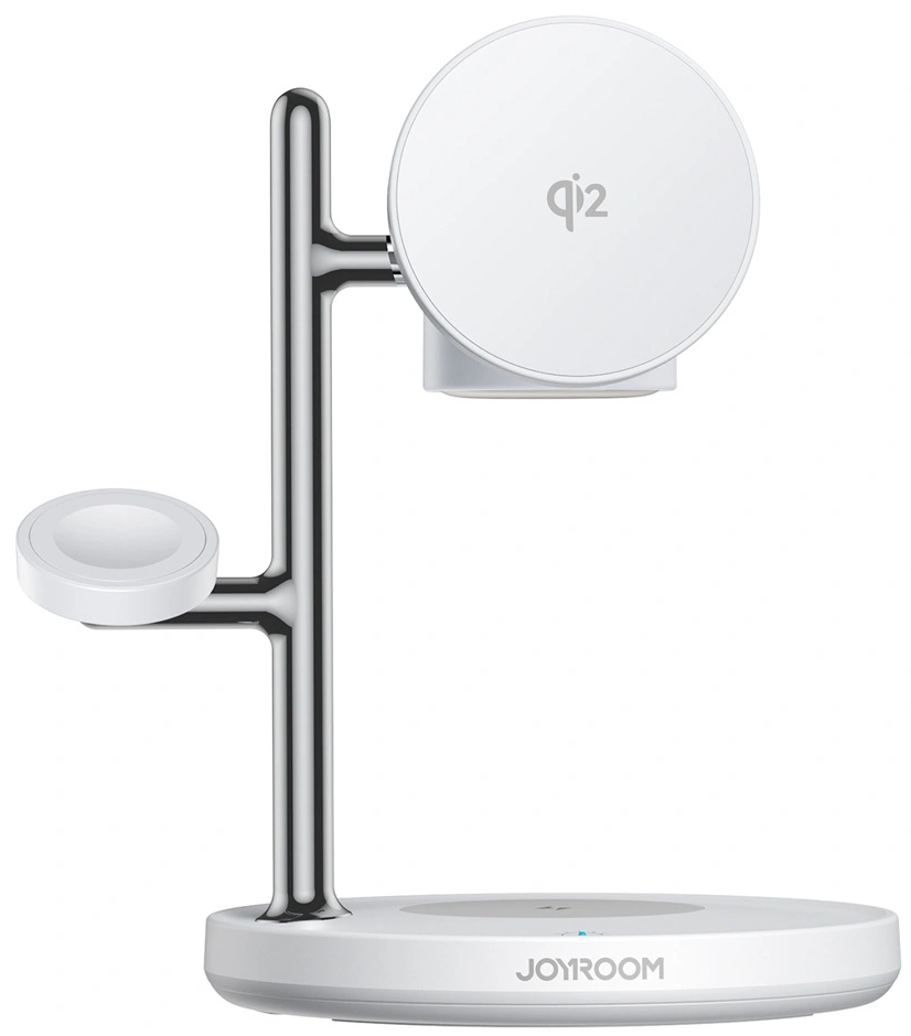 Trådlös Nätverksladdare Joyroom JR-W23 3in1, 15W, 1.67A, Vit