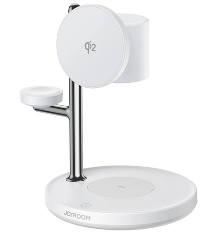 Trådlös Nätverksladdare Joyroom JR-W23 3in1, 15W, 1.67A, Vit