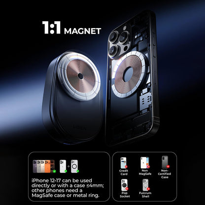 Lisen W121 3in1 Wireless Network Charger, 25W, Black YL0325080017