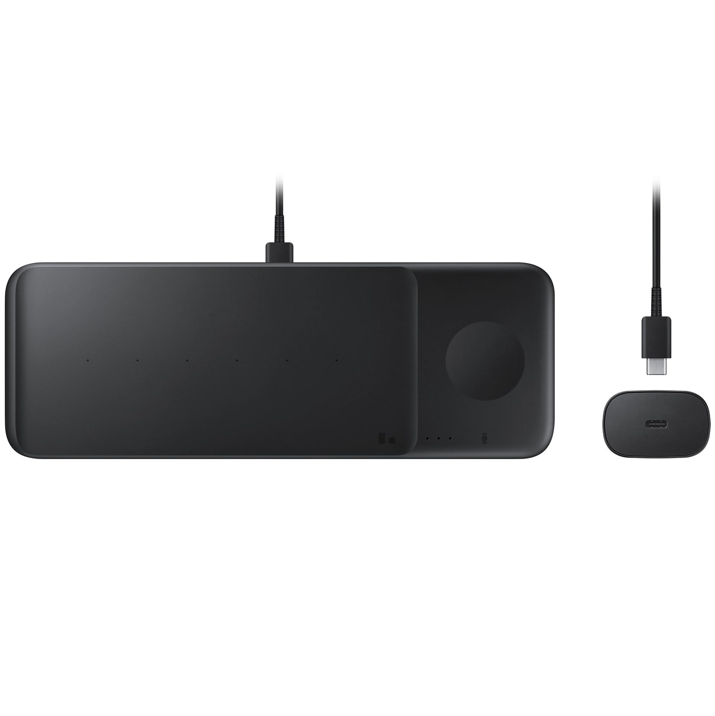 Samsung Trio trådlös nätadapter, 9W, 1A, svart, omförseglad EP-P6300TBEGEU