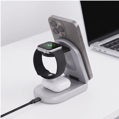 Trådlös nätadapter Tech-Protect A53 3i1, 25W, Grå