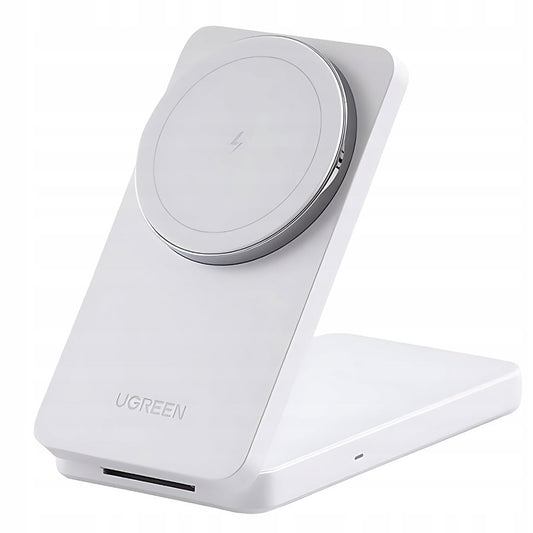 UGREEN W528 2in1 Trådlös Nätverksladdare, 20W, 1.67A, Vit