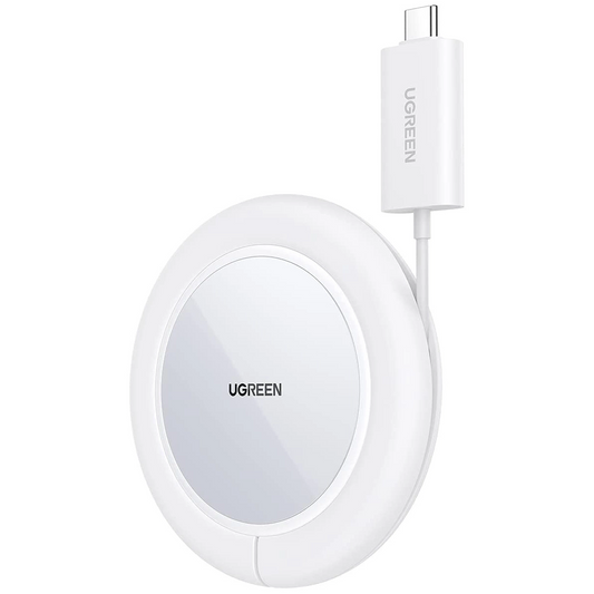 Trådlös nätadapter UGREEN CD245 (40123), 15W, 1,67A, Vit