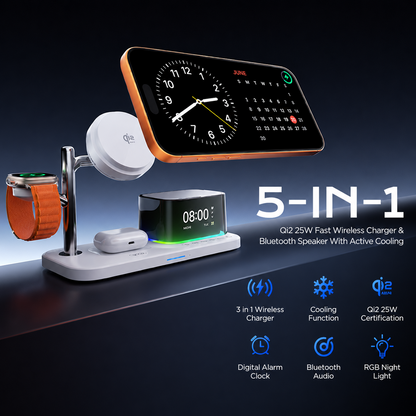 Trådlös nätadapter XO Design CX045 3i1, 25W, Vit