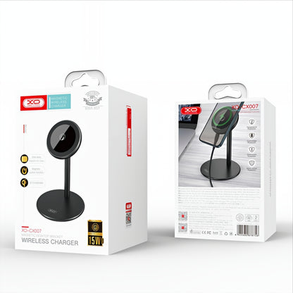Trådlös nätverksladdare XO Design CX007, 15W, 1.67A, Svart