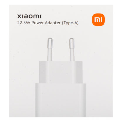 Xiaomi Nätadapter, 22.5W, 3A, 1 x USB-A, Vit BHR7757EU