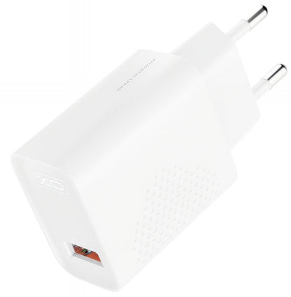 Nätverksladdare XO Design L159, 18W, 3A, 1 x USB-A, Vit
