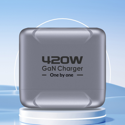 OEM-laddstation BK-126D, 140W, 5A, 2 x USB-A - 6 x USB-C, Grå
