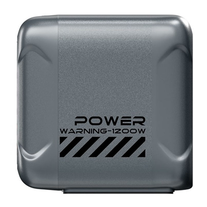 OEM-laddstation BK-127D, 280W, 5A, 4 x USB-A - 8 x USB-C, Grå