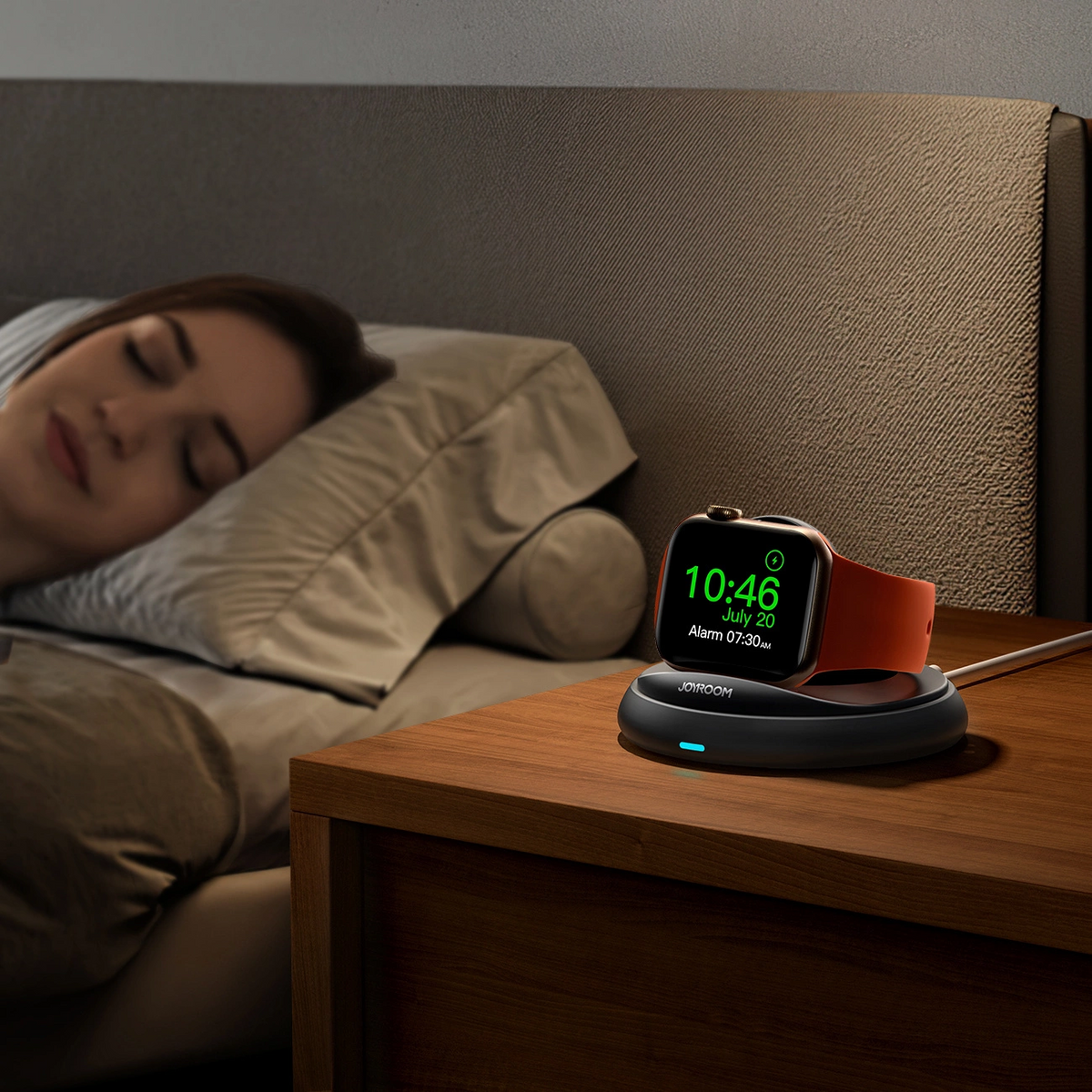 Trådlös laddare Joyroom JR-W12 för Apple Watch Series, svart