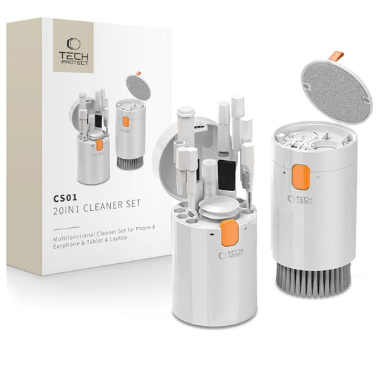 Rengöringsverktyg Tech-Protect CS01, 20in1, Vit