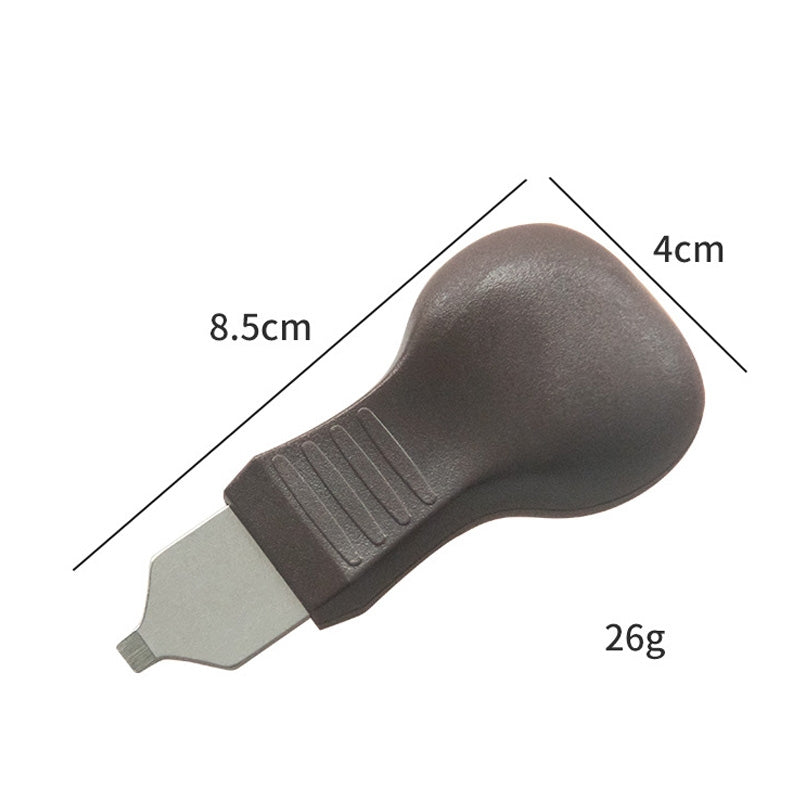 Metallinstrument OEM Narrow Blade för Klocklock, Brun