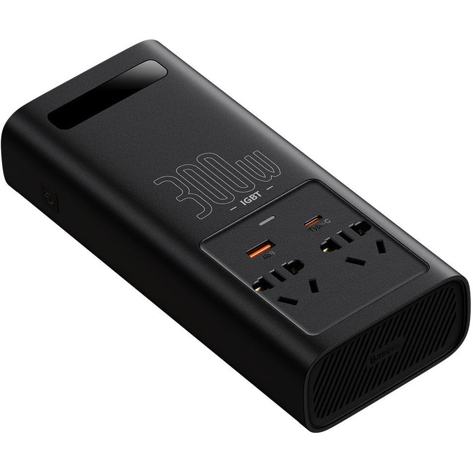 Baseus Elektrisk Bilinverter, 300W CGNB010101