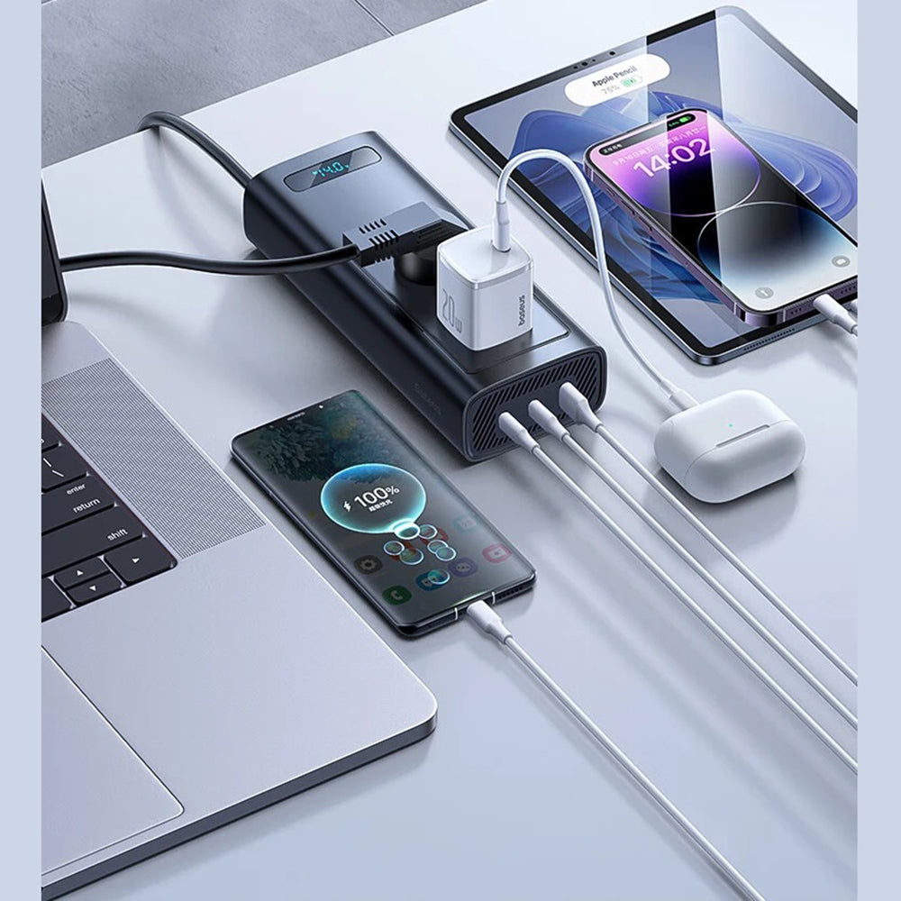 Baseus Power Pro Elektrisk Bilinverter, 150W CGNB020101