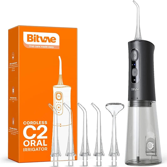 Bitvae C2 munvattenflosser, svart