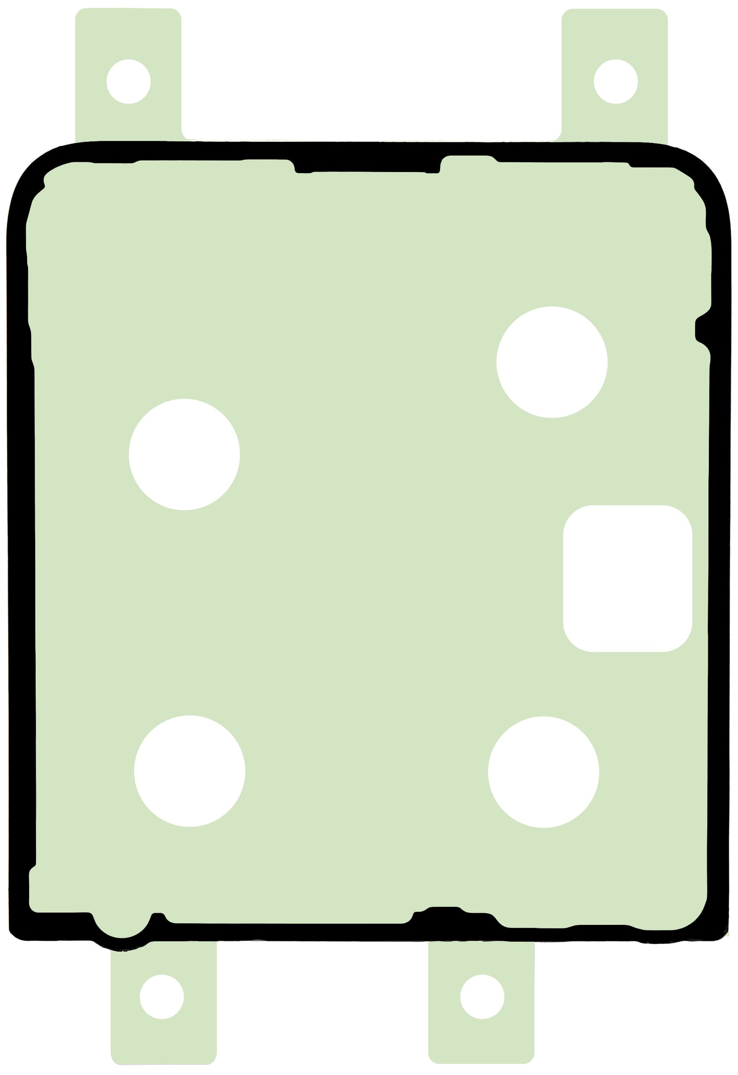 Battery Cover Adhesive Kit for Samsung Galaxy Z Flip4 F721, Service Pack GH82-29628A