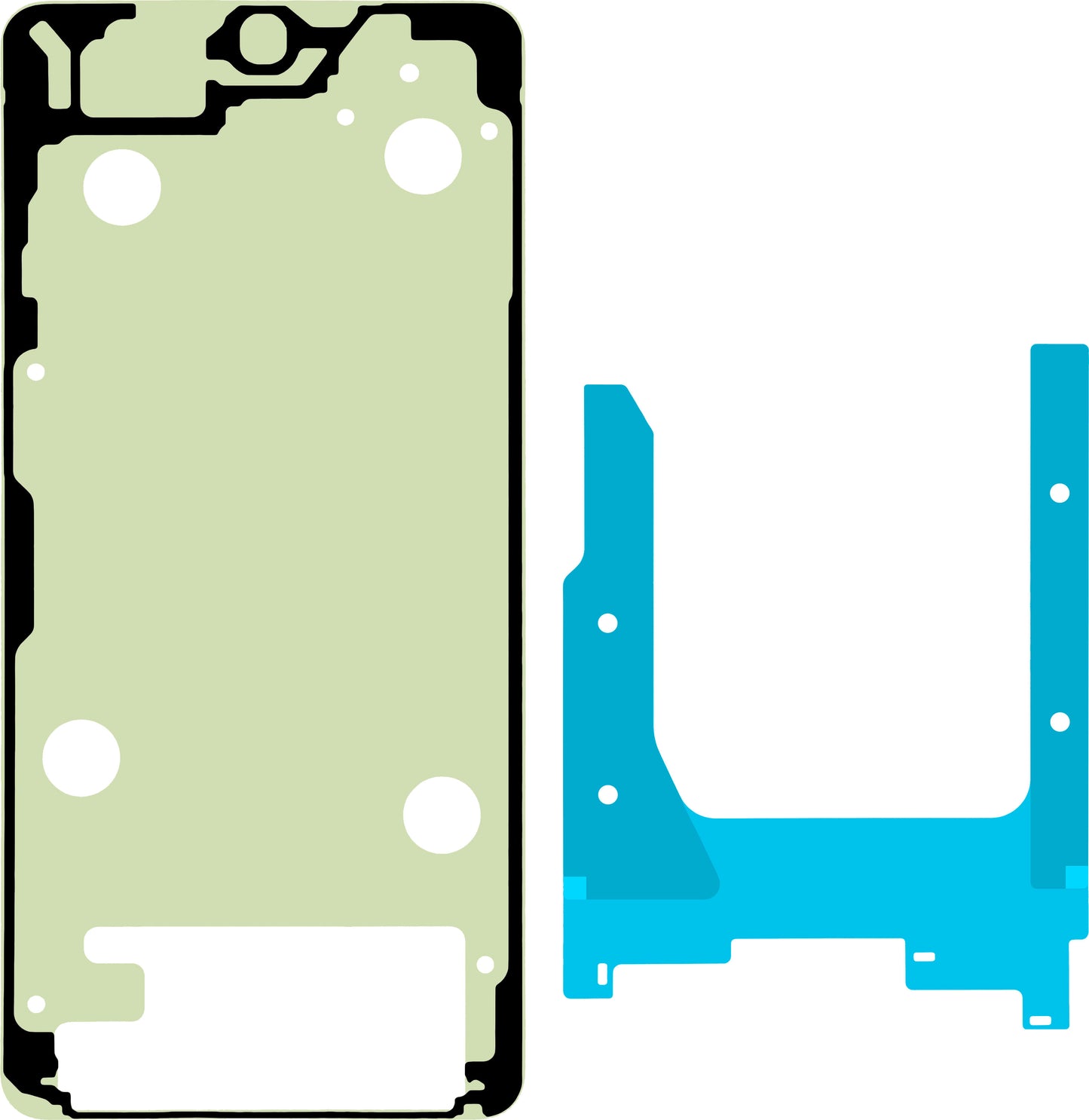 Kit för Displaylim Samsung Galaxy S26 Ultra S948, Servicepaket GH82-38990A