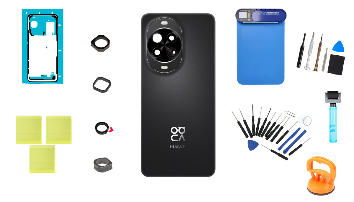 Batterilockset Huawei nova 14 Pro Svart Service Pack och Dedikerade Serviceverktyg