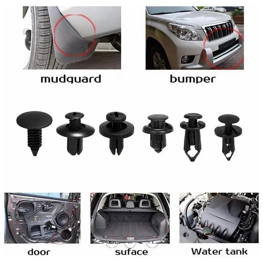 OEM Bilklämmor / Clips Kit, 190in1