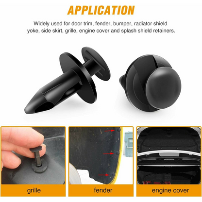 OEM Bilklämmor / Clips Kit, 200in1