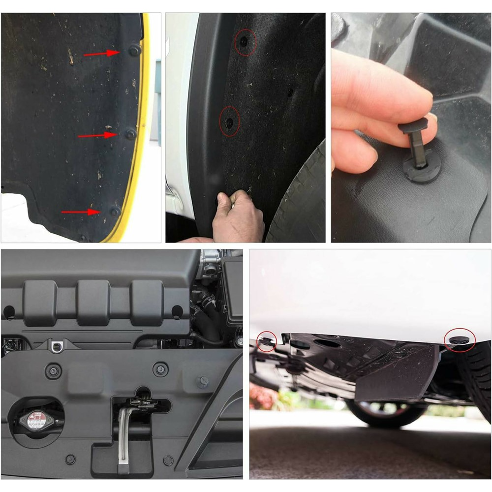 OEM Bilklämmor / Clips Kit, 200in1