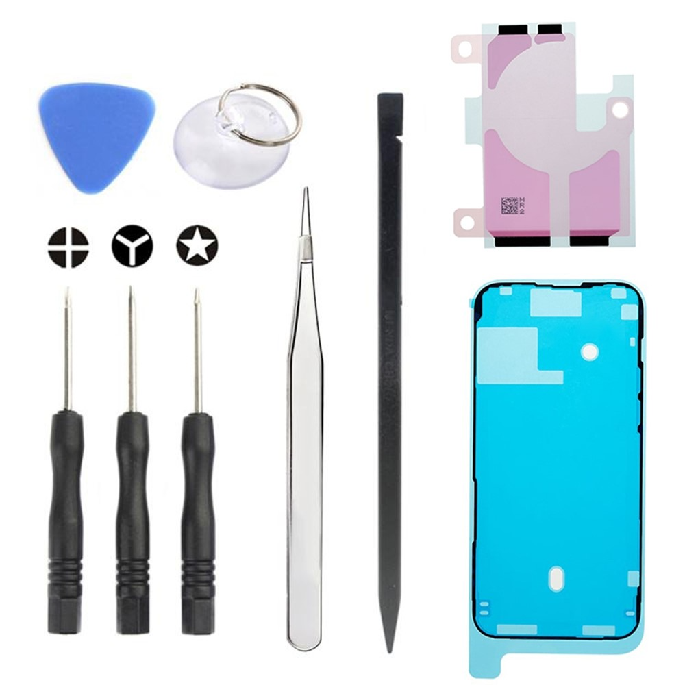 Jiafa JF-8162 Reparationskit för byte av batteri Apple iPhone 14 Pro Max, 9in1