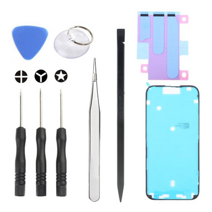 Jiafa JF-8162 Reparationskit för byte av batteri Apple iPhone 16 Pro Max, 9in1