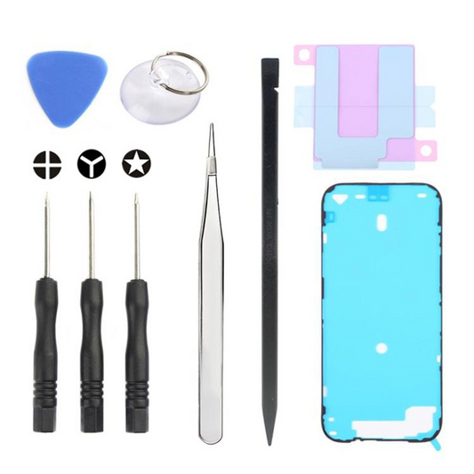 Jiafa JF-8162 Reparationskit för byte av batteri Apple iPhone 17 Pro, 9in1
