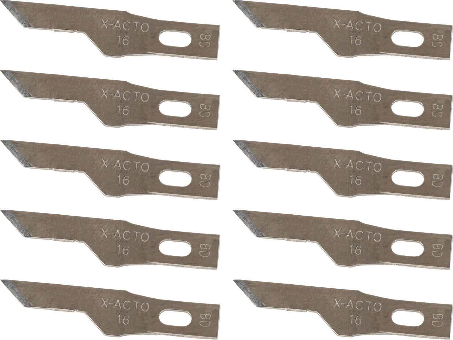 OEM 16 skalpellblad, set om 10 stycken
