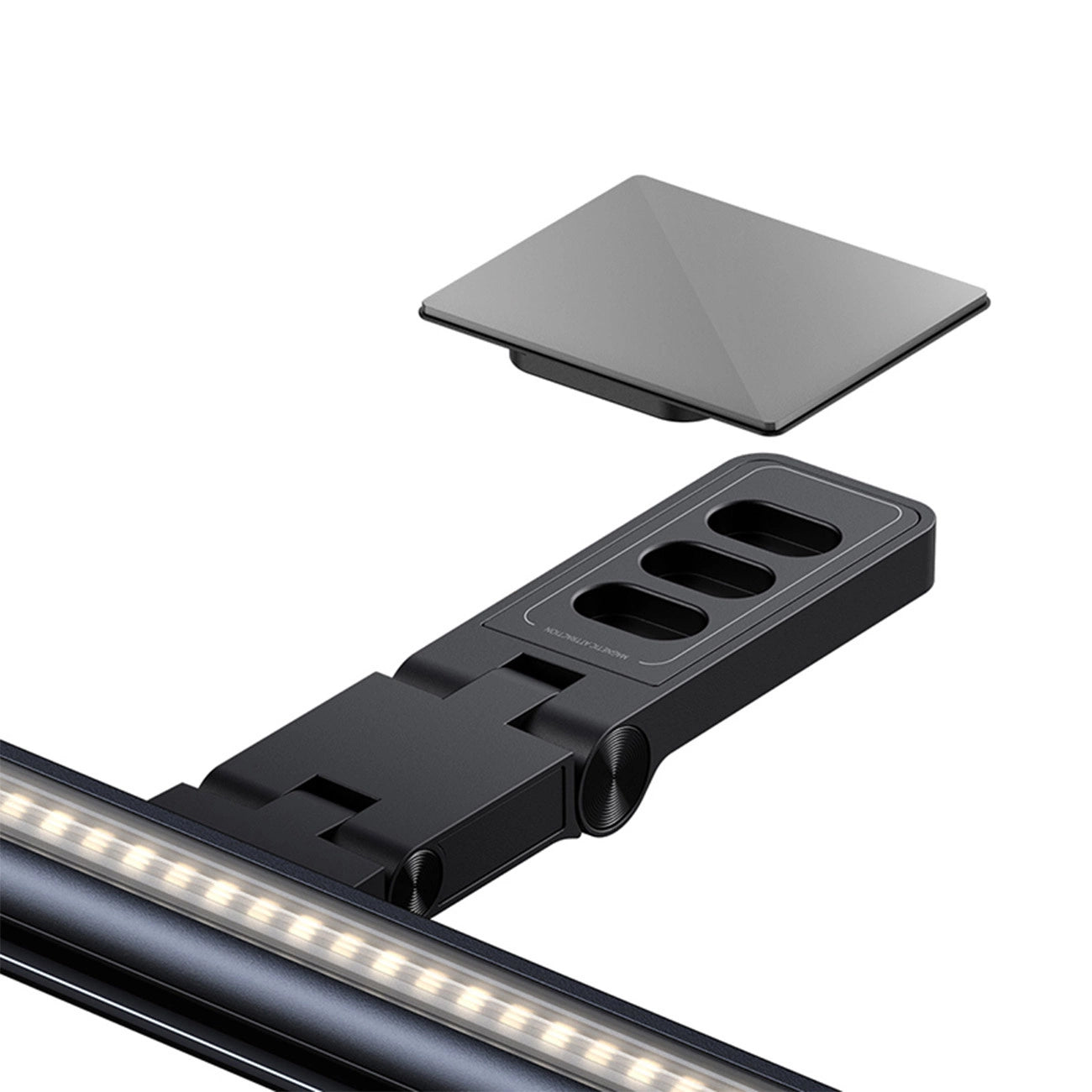 Baseus i-Wok 3 LED-skärmlampa, 2700K - 6000K, Svart L10068500111-00