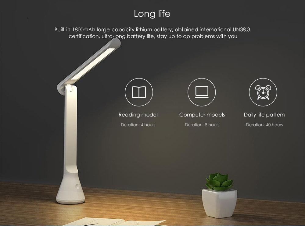 Yeelight Folding Z1 White Desk LED Lamp, YLTD11YL