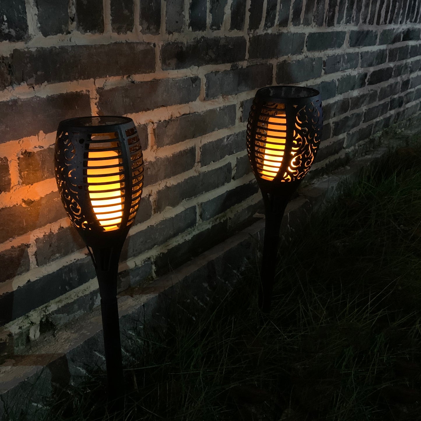 Forever solarlampa, 96 LED, 2800K, IP65, svart
