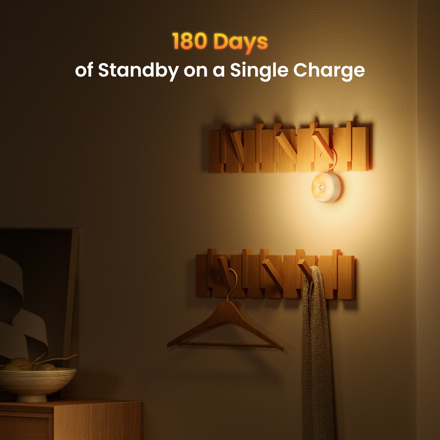 Yeelight Polaris 2 LED Night Light, Sensor, White YLYYD-0024