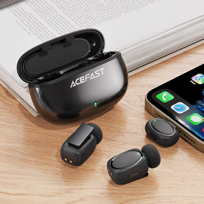 Lavaliermikrofon Acefast R2, USB-C, Set med 2 stycken, Svart