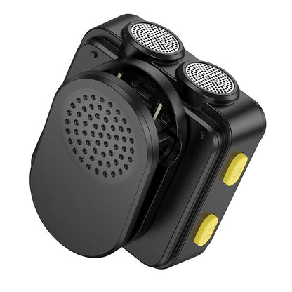 Lavaliermikrofon HOCO L17, USB-C / Lightning, Set med 2 stycken, Svart