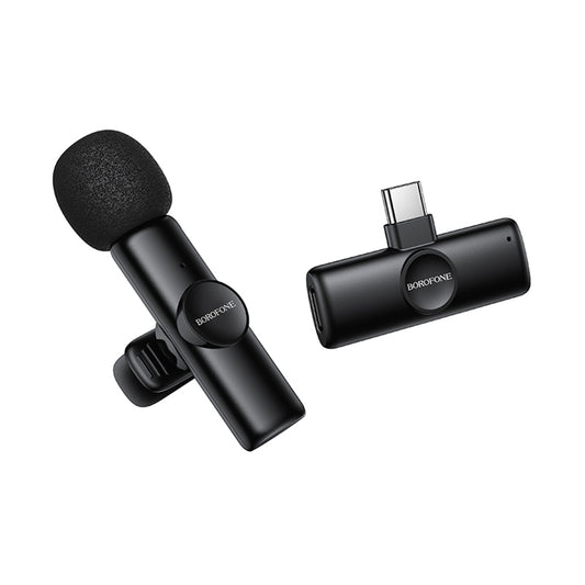 Borofone BFK16 Winner Lavalier, USB-C, Svart